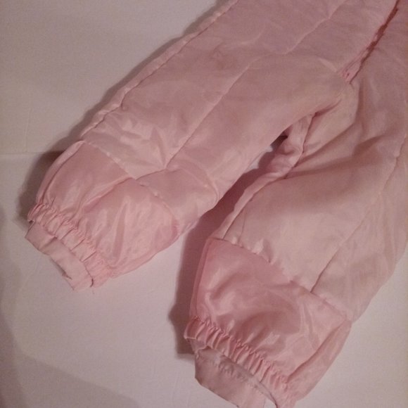 Girl's pink snow bib sz 3T - Picture 15 of 16
